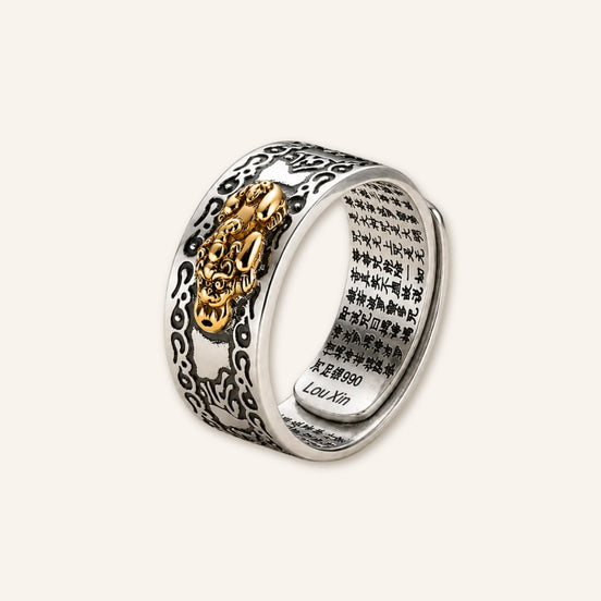 Pixiu wide band ring by TheFuMaster