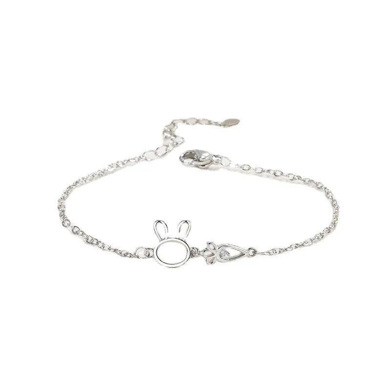 Playful Vitality Rabbit Carrot Bracelet