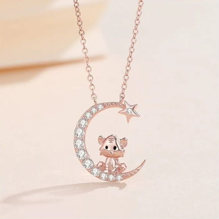 The Sovereign Roar Zodiac Tiger Relief Medallion Sterling Silver Necklace