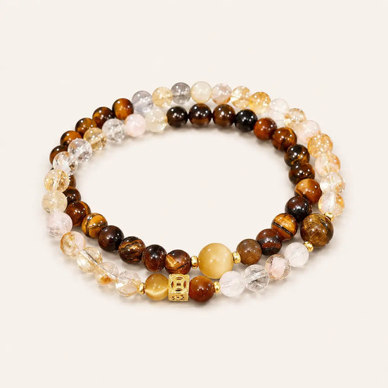 Agarwood citrine bracelet by TheFuMaster