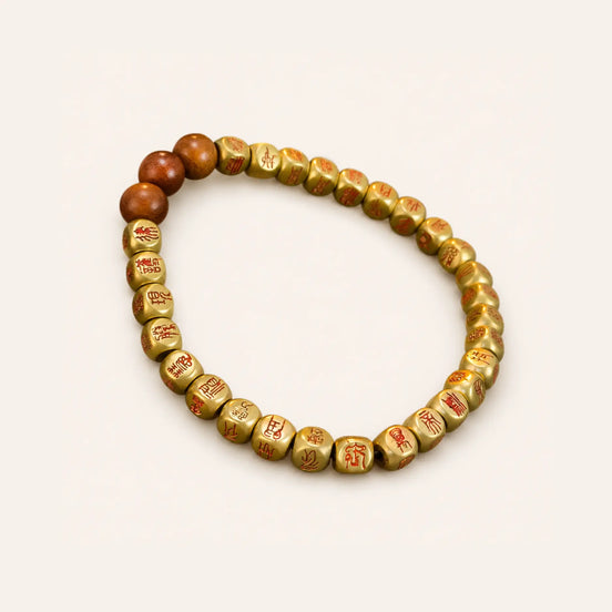 Brass symbol bracelet by TheFuMaster