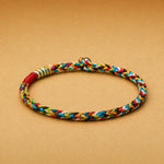 Five color rope bracelet by TheFuMaster