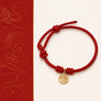 Fu Knot Red String Bracelet with red string