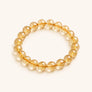 Gold Rutilated Quartz Bracelet with rutilated quartz