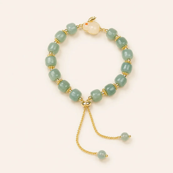 Green Aventurine Rabbit Bracelet