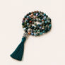 Earth Agate 108-Bead Necklace