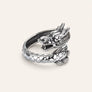 Silver Dragon Open Ring