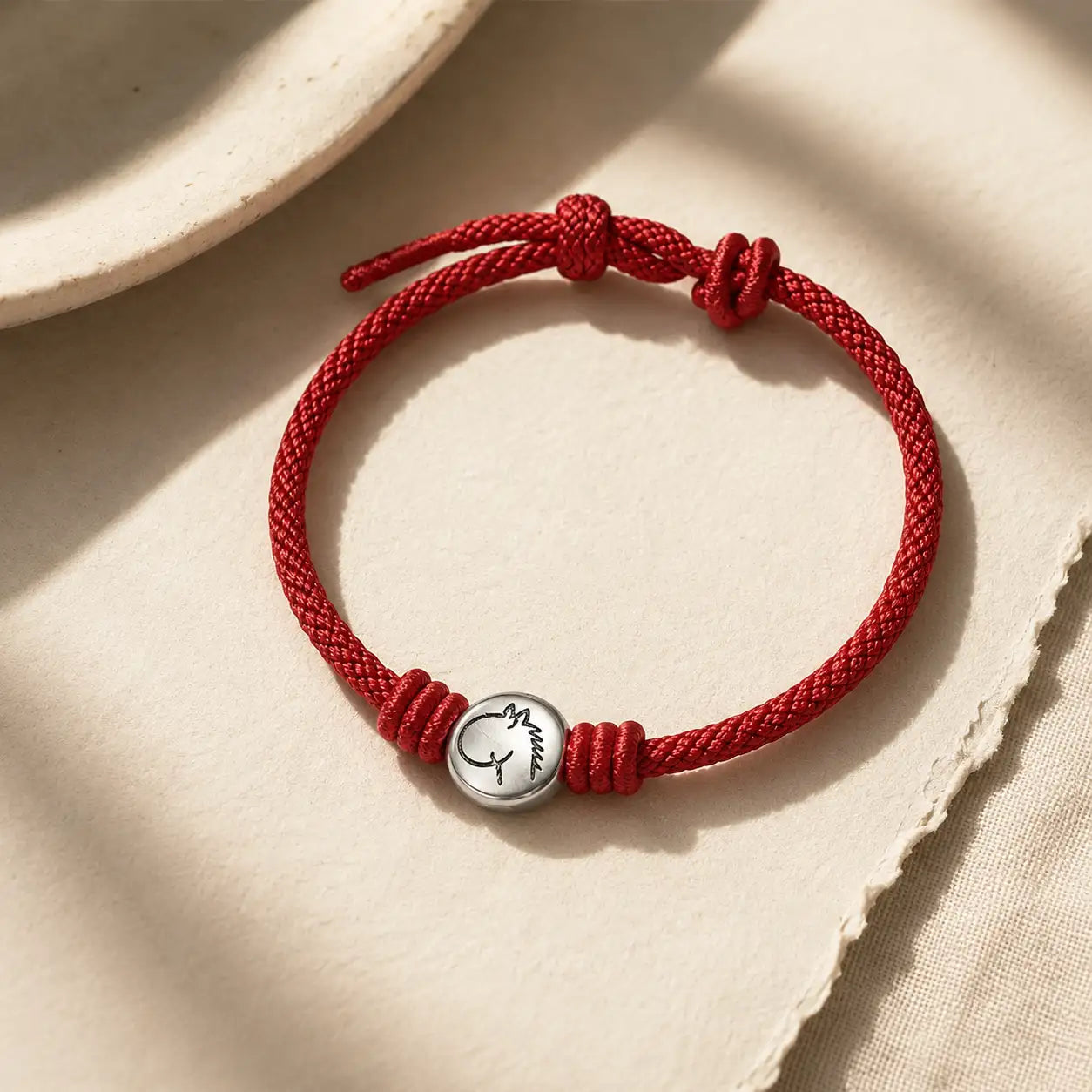 Red Rope Zodiac Horse Bracelet