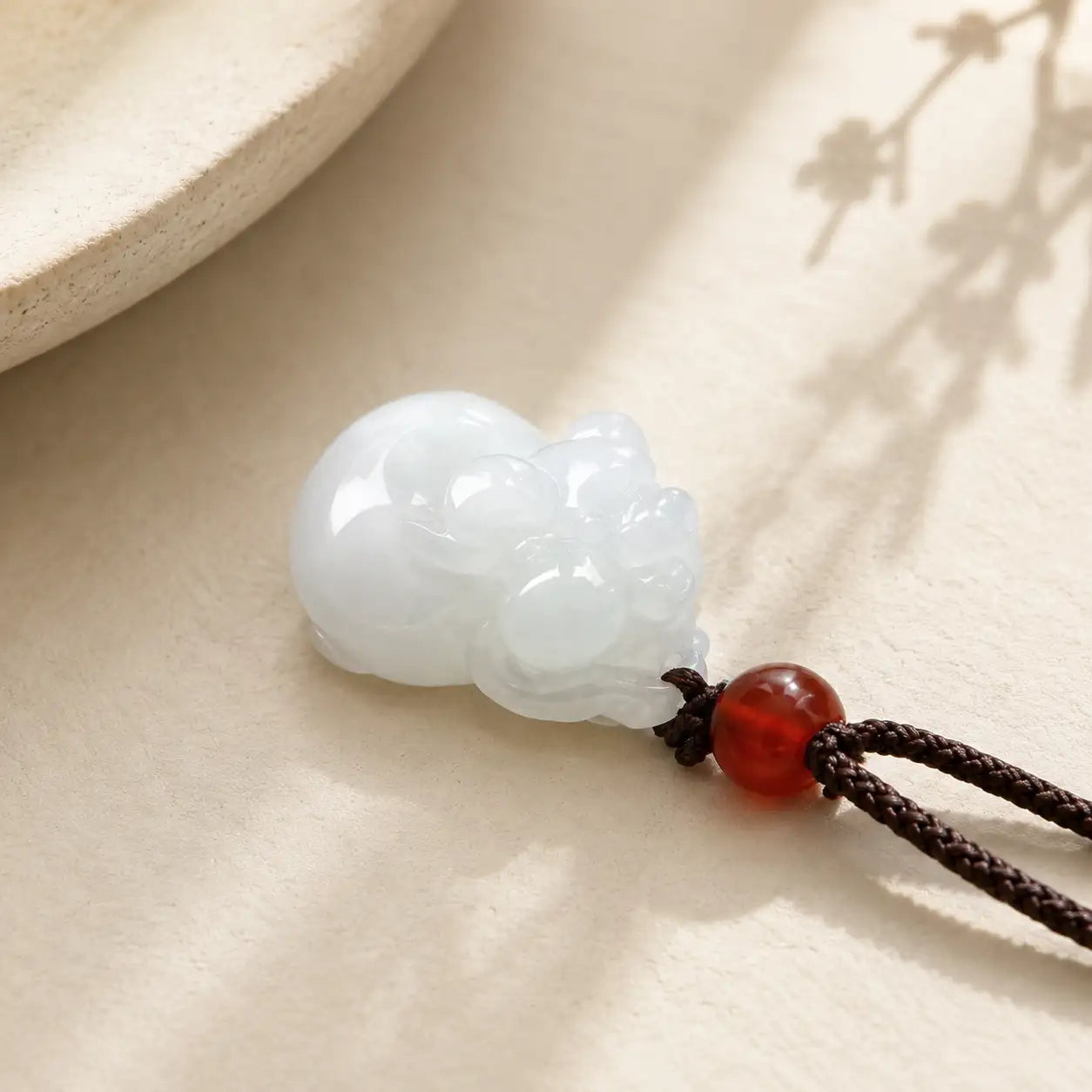 Jade Zodiac Pig Pendant