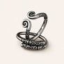 Iron Will Silver Cudgel Open Ring