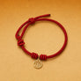 Fu Knot Red String Bracelet