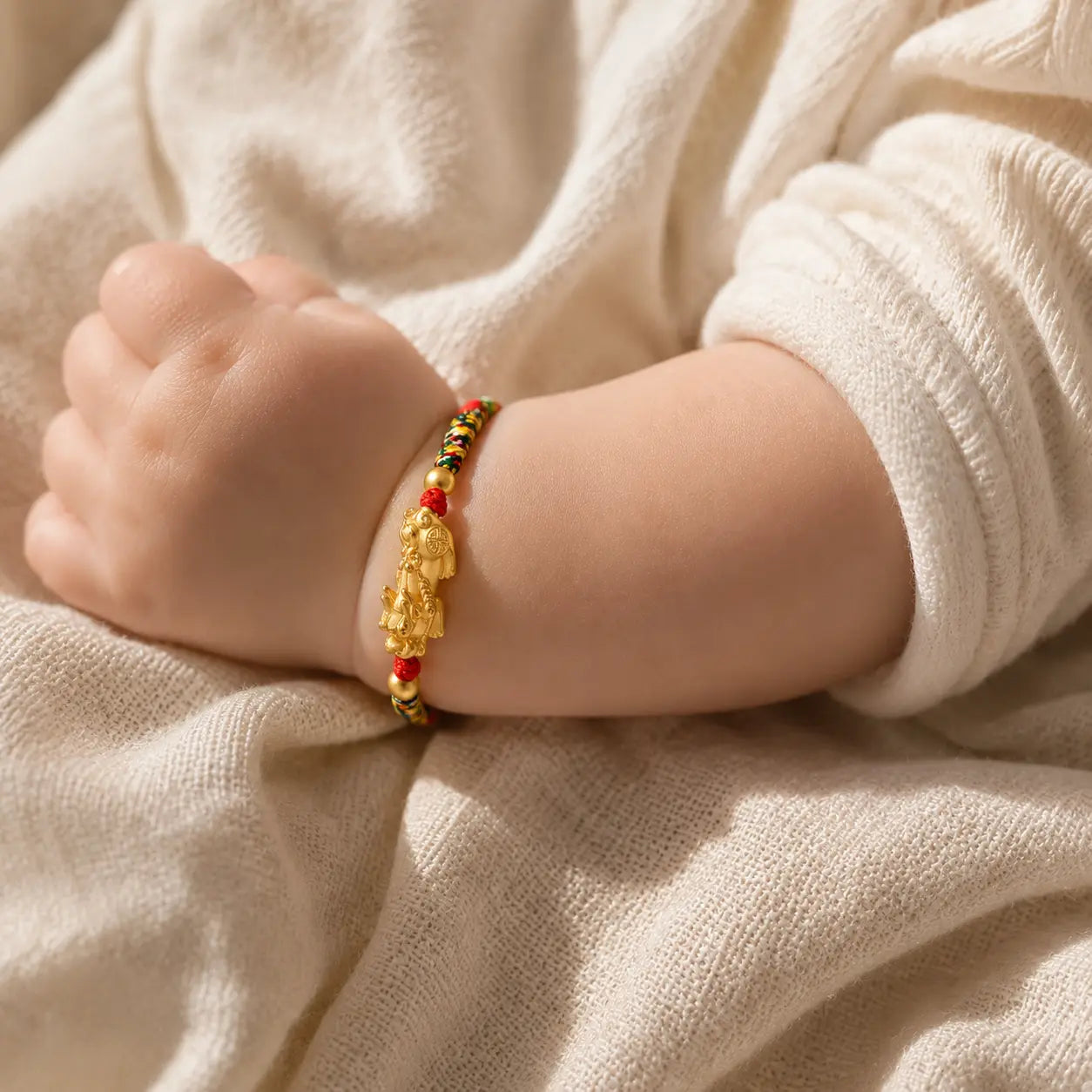 Little Pixiu Silver Bracelet