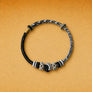 Black Braided Cord Protection Bracelet
