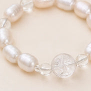 Pearl & Moonstone Beaded Ring