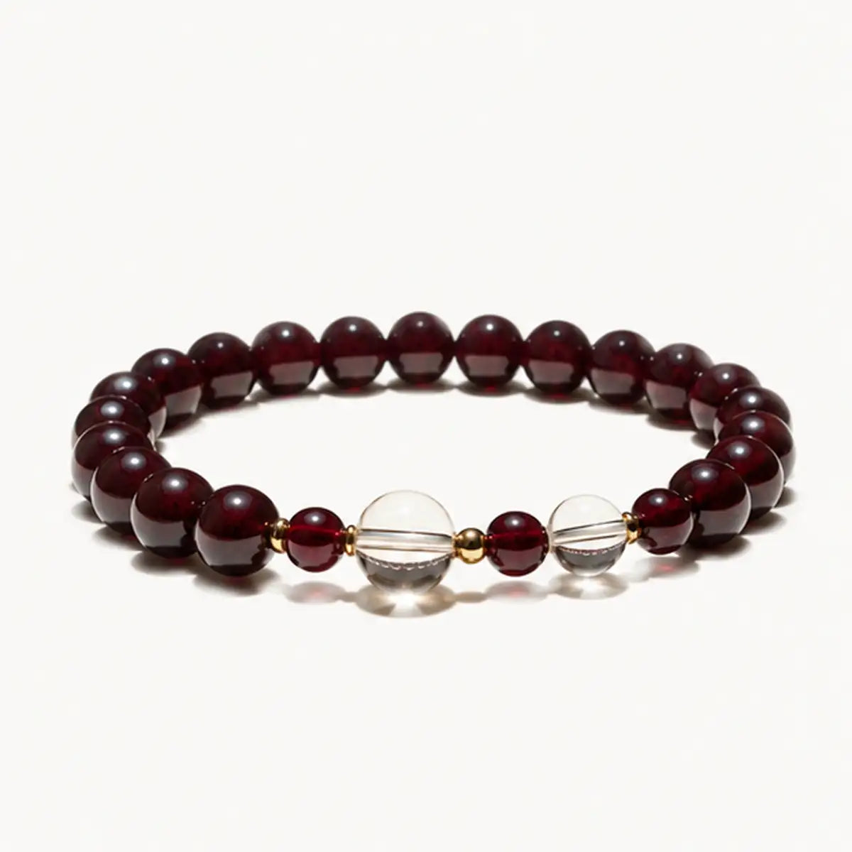 Garnet Crystal Bracelet