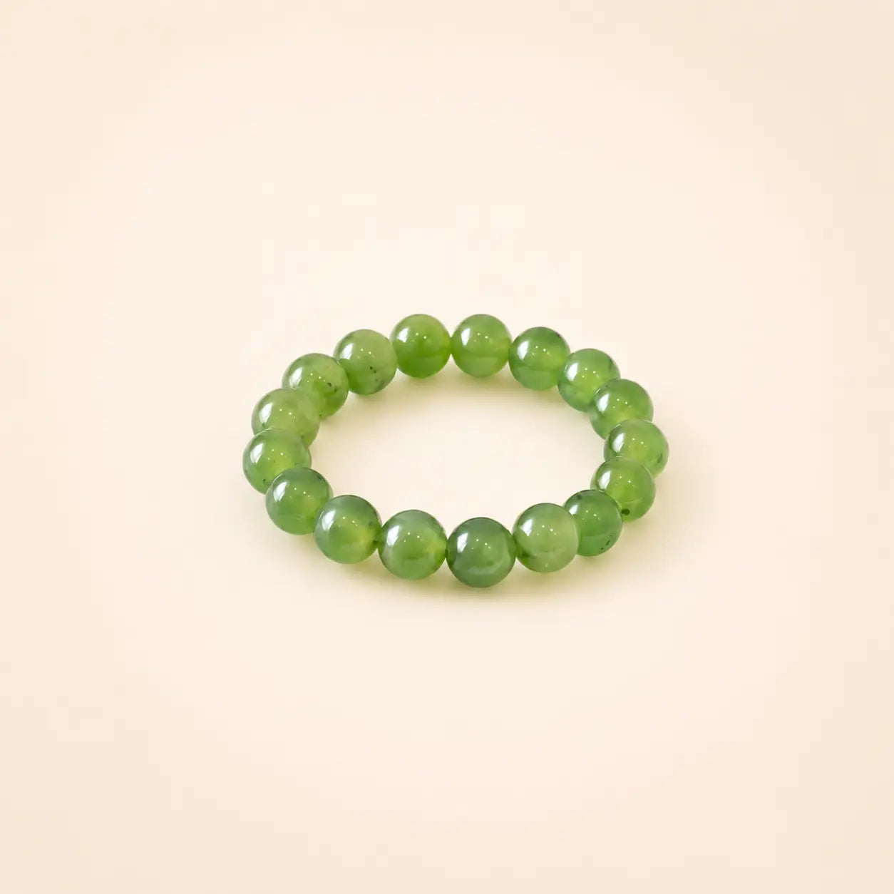 Hetian Jade Beaded Ring