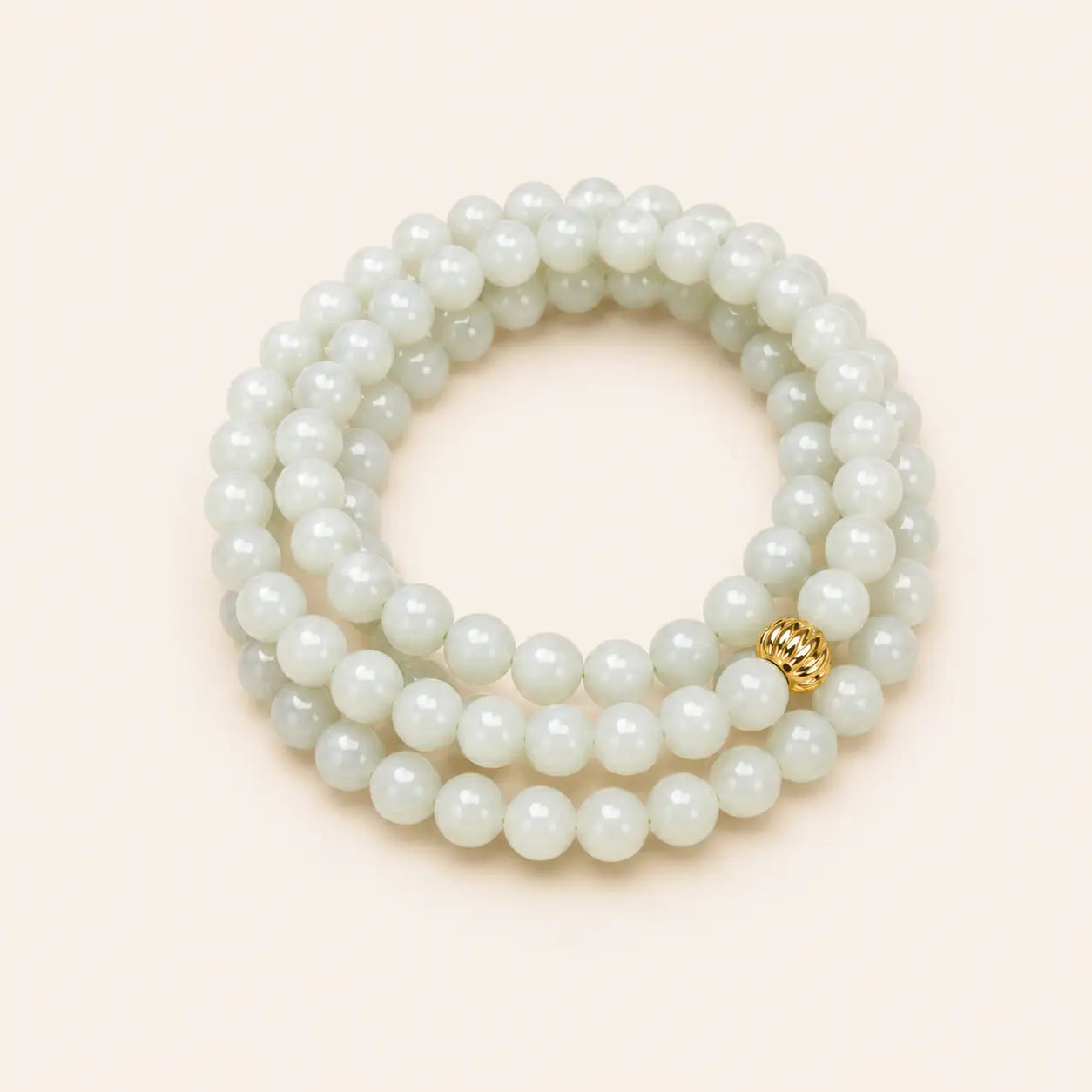 Jade Luck 108 Mala Necklace