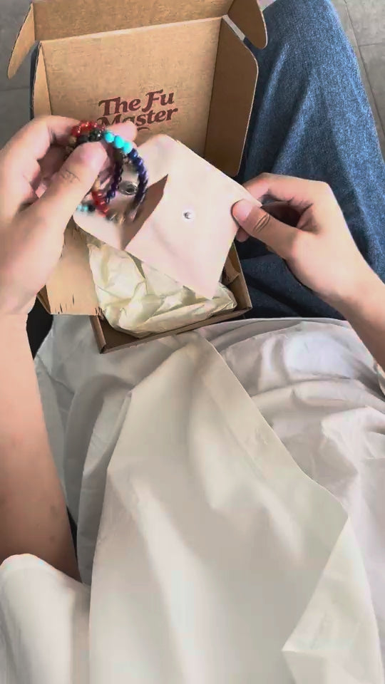 Customer styling video for Evil Eye Pendant Necklace
