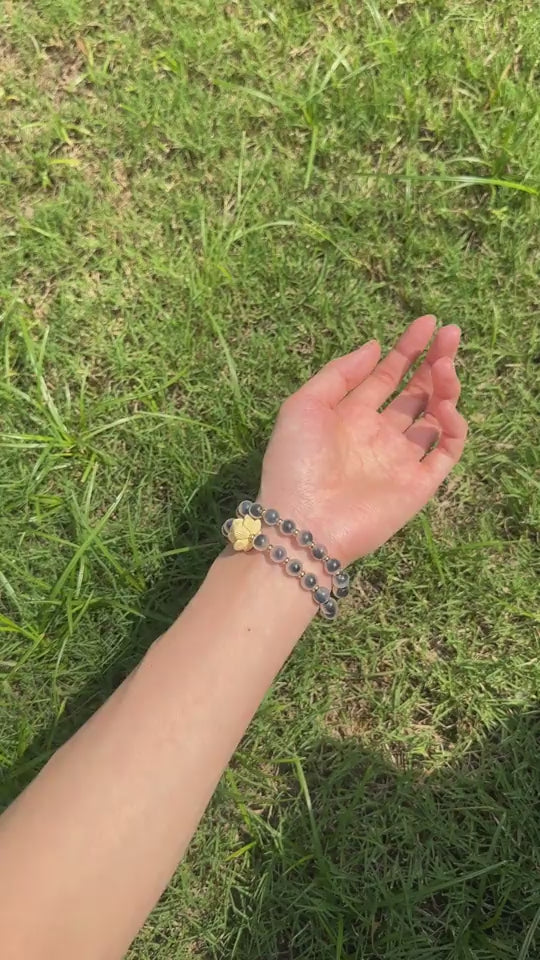 Customer styling video for Evil Eye Pendant Necklace