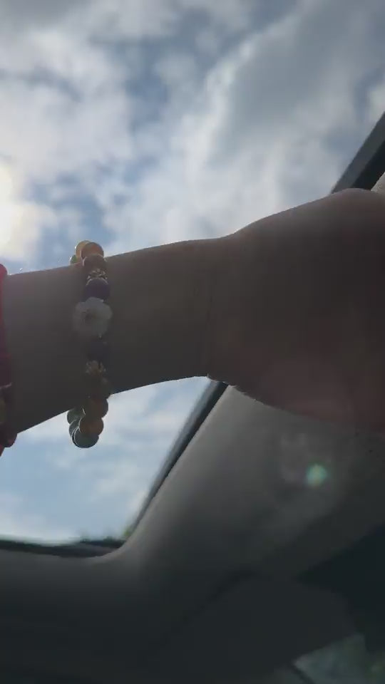 Customer styling video for Evil Eye Pendant Necklace