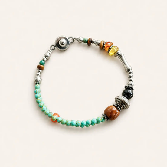 Starlight turquoise bracelet by TheFuMaster