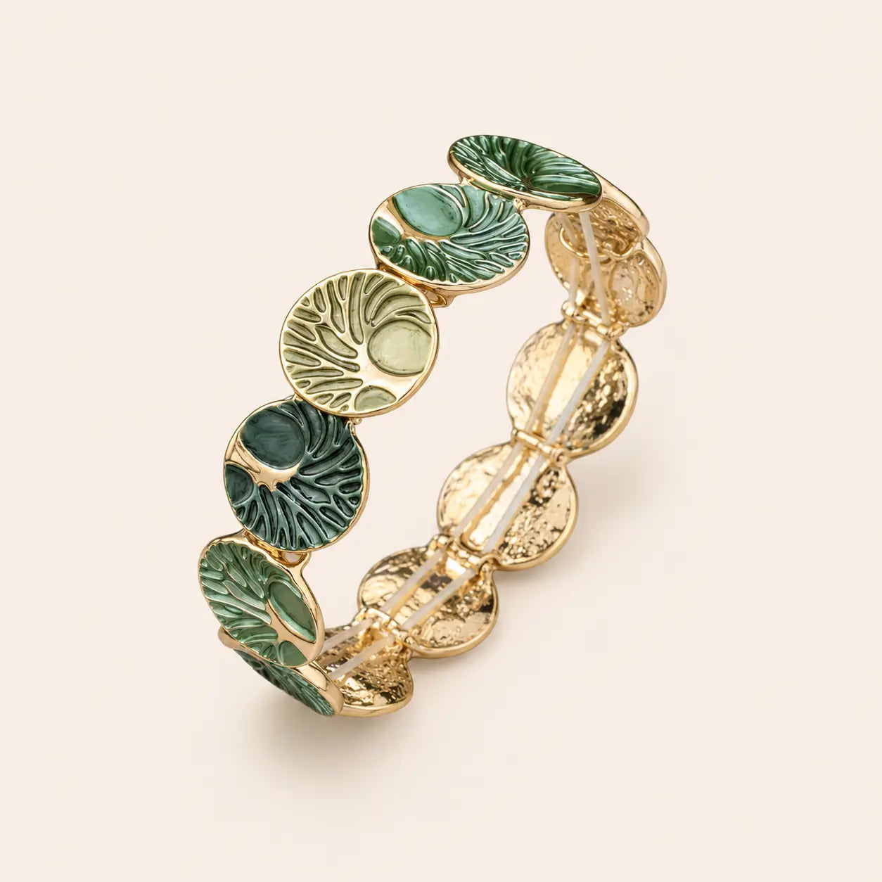 Tree of Life Enamel Bracelet with tree of life