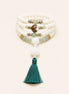 White Bodhi 108 Mala with bodhi