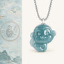Zodiac Monkey Jade Pendant with green jade-style monkey design by TheFuMaster